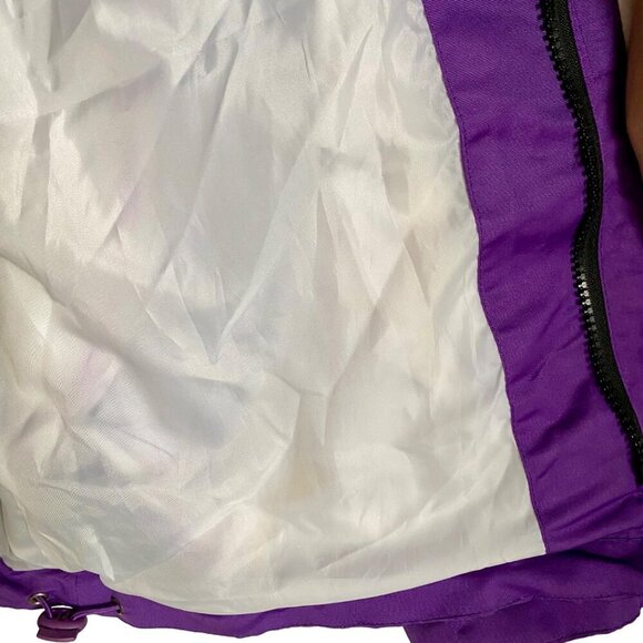 R&O 3-in-1 Jacket With Removable Fleece Liner Hooded Purple Black Women's Medium - Picture 8 of 12